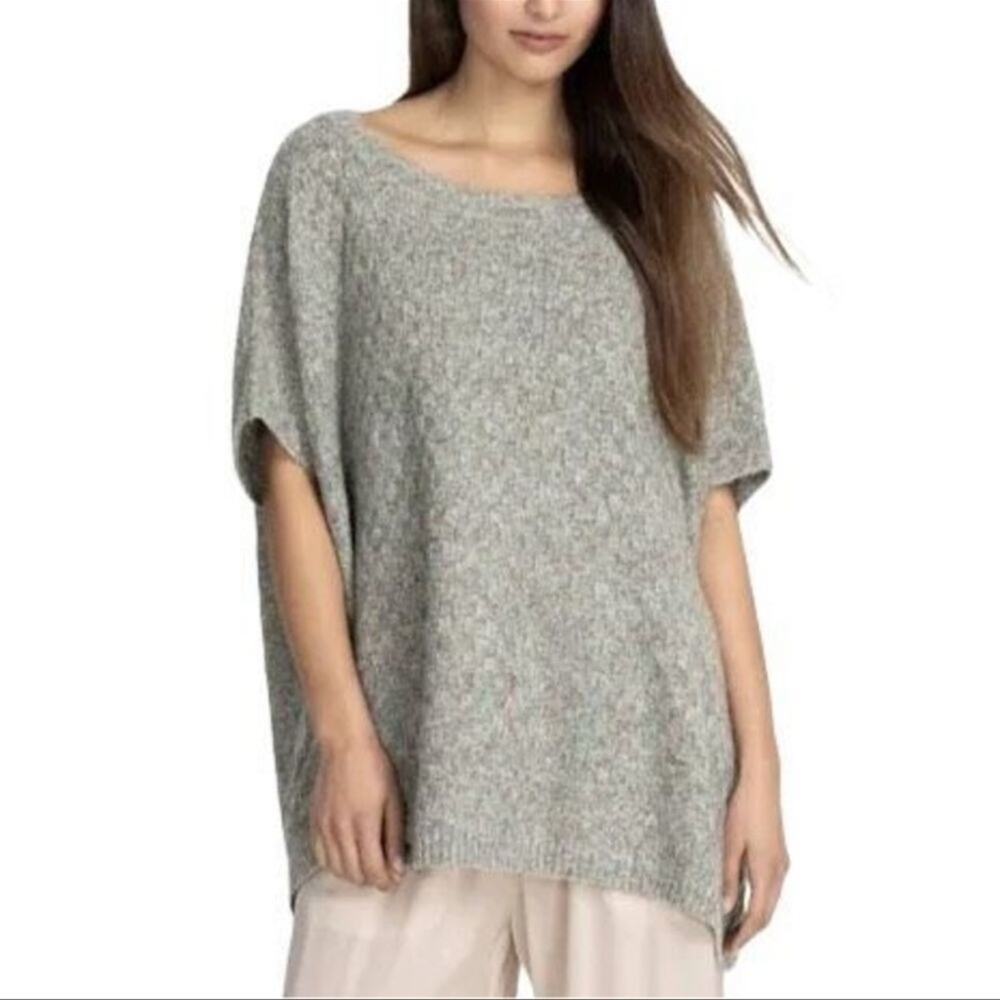 JOHNNY WAS Calme Sage Basket Weave Poncho NWT in One Size